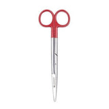 Mayo Scissors Reusable Autoclavable Stainless Steel  Red