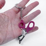 Metal Keyring EMS Mini Trauma Shears Scissors