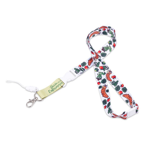 Lanyard with Trident Hook & Carabiner & Safety Clip Apple Bug