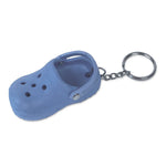 Mini Clog Keychain with Ring Nurse Doctor Medical Student Gift Blue