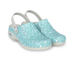 Leather Washable Clog Wash'Go Aqua