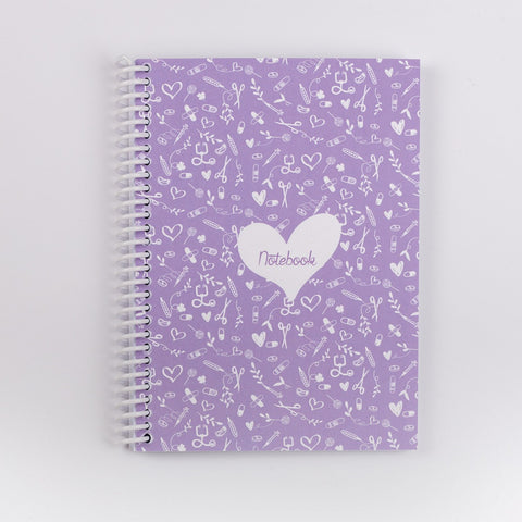 Notebook A6 Lavender