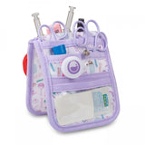 KEENS Nurse Pocket Organizer Rounded Corners White Purple