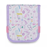 KEENS Nurse Pocket Organizer Rounded Corners White Purple