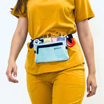 Organizer Belt Bag Multifunctional and Adjustable Aqua