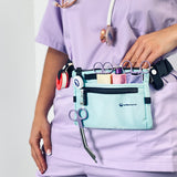 Organizer Belt Bag Multifunctional and Adjustable Aqua