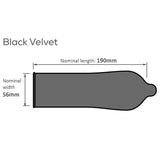 Pasante Black Velvet Clinic Pack of 144