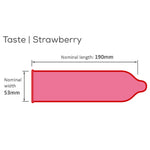 Pasante Strawberry Crush Flavoured Bulk Pack of 144