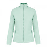 Personalised Custom Name Women Fleece Jacket Sweet Green Design 4