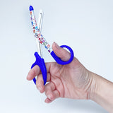 Bandage Scissors with Decorated Blade Bacterium Autoclavable Stainless Steel