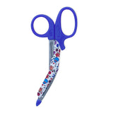 Bandage Scissors with Decorated Blade Bacterium Autoclavable Stainless Steel