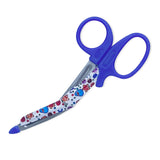 Bandage Scissors with Decorated Blade Bacterium Autoclavable Stainless Steel