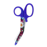 Bandage Scissors with Decorated Blade Flowers Autoclavable Stainless Steel