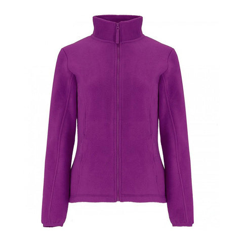 Personalised Custom Name Women Fleece Jacket Purple