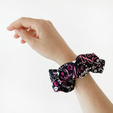 Scrunchie 100% Cotton Soft Elastic Girls Fight