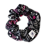 Scrunchie 100% Cotton Soft Elastic Girls Fight