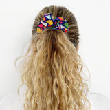 Scrunchie 100% Cotton Soft Elastic Paisley