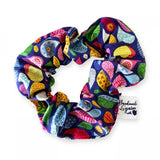 Scrunchie 100% Cotton Soft Elastic Paisley