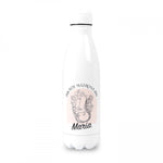 Personalised Custom Name Classic Stainless Steel Thermo Bottle I'am a Midwife Baby Print 