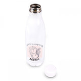 Personalised Custom Name Classic Stainless Steel Thermo Bottle I'am a Midwife Baby Print  Soy Matrona