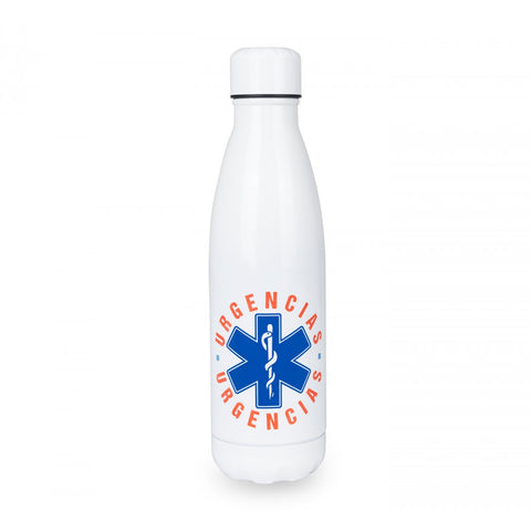 Personalised Custom Name Classic Stainless Steel Thermo Bottle Emergency 700ml