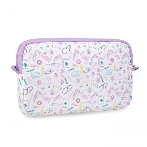 Stethoscope Case White Purple