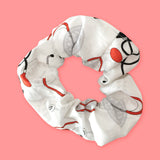 Scrunchie 100% Cotton Soft Elastic Stethoscope Printed