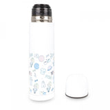 Personalised Custom Name Classic Stainless Steel Thermo Bottle with Cap Physio Pastel Colors 700ml