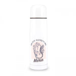 Personalised Custom Name Classic Stainless Steel Thermo Bottle with Cap I'am a Midwife Baby Print 