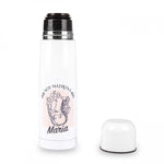 Personalised Custom Name Classic Stainless Steel Thermo Bottle with Cap I'am a Midwife Baby Print