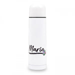 Personalised Custom Name Classic Stainless Steel Thermo Bottle with Cap Midwife Life Baby Print 500ml