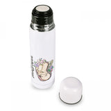 Personalised Custom Name Classic Stainless Steel Thermo Bottle with Cap Midwife Life Baby Print 500ml