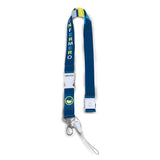 Lanyard with Trident Hook & Carabiner & Safety Clip Unisex Retro Nurse Blue