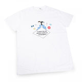 Unisex Medical T-Shirt Go to Your Physio White 100% Cotton