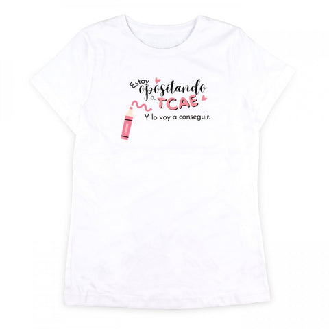 Women's Fitted T-Shirt Nurse TCAE