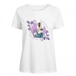 Women's Fitted Medical T-Shirt Nightingale White 100% Cotton