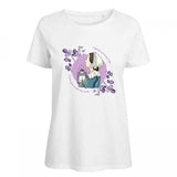 Women's Fitted Medical T-Shirt Nightingale White 100% Cotton