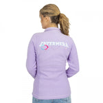 Personalised Custom Name Women Fleece Jacket Sweet Lavender Design 1 Healthcare Work Uniform Polar