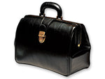 Italian Simulated Leather Doctors Medical Bag TEXAS SKAY Black