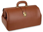 Italian Simulated Leather Doctors Medical Bag SUPERTEXAS SKAY Cognac