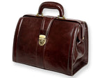 Italian Prime Leather Doctors Medical Bag VALIGETTA Brown