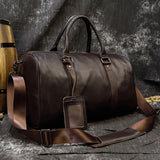 Luxury Genuine Leather Doctors Bag Men Women Travel Bag