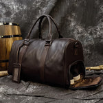 Luxury Genuine Leather Doctors Bag Men Women Travel Bag