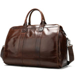 Smooth Leather Vintage Doctors Bag Travel Bag Unisex