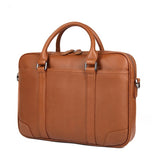 Doctors Handbag Genuine Leather Shoulder Laptop Briefcase