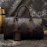 Luxury Genuine Leather Doctors Bag Men Women Travel Bag