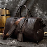 Luxury Genuine Leather Doctors Bag Men Women Travel Bag