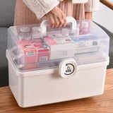 First Aid Emergency 3 Tiers Container (Medicine Storage Box)