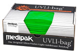 UVLI Regular Covers for Large Ampules Green 2.5 in x 5 in (6,3 cm x 12,7 cm) 0715