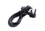 Inogen At Home AC Cord, United Kingdom: 3 rectangular prongs, fused, ferrite RP-115 (VAT RELIEF)